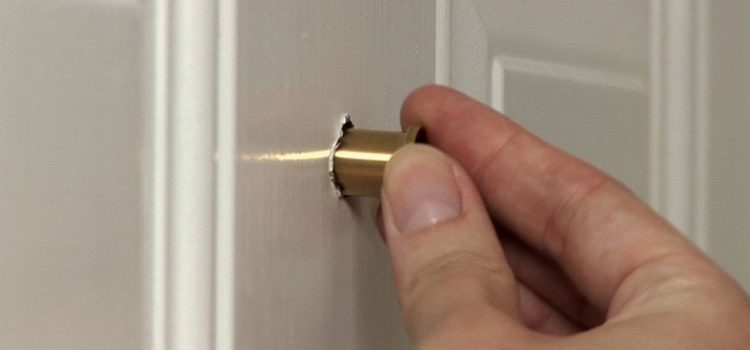 peephole door repair in Temecula