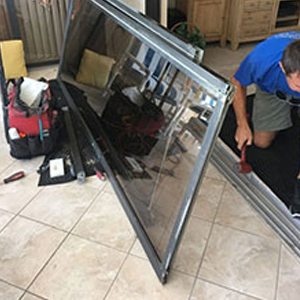 sliding glass door frame repair Temecula